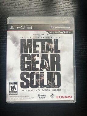 Metal Gear Solid: The Legacy Collection (Sony PlayStation 3, 2013) CIB
